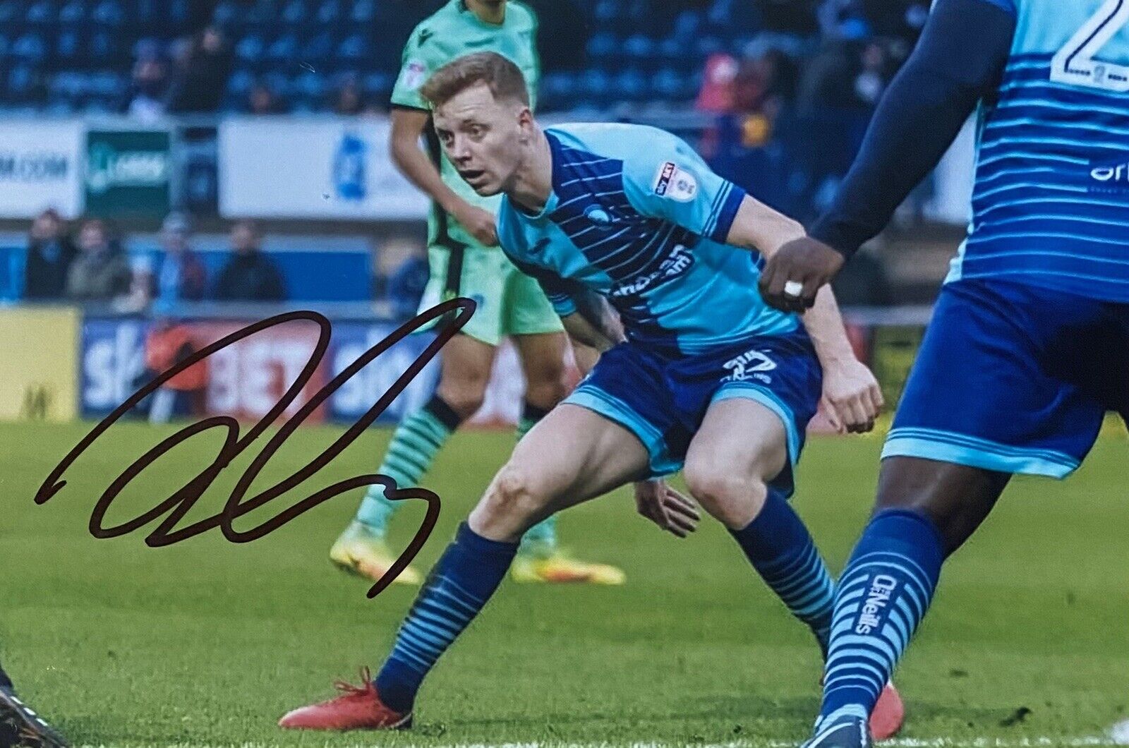 Nathan McGinley Genuine Hand Signed Millwall 6X4 Photo Poster painting