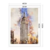>SALE<Empire State Building Full Embroidery 11CT Counted Cross Stitch Kit(11CTACC-132)