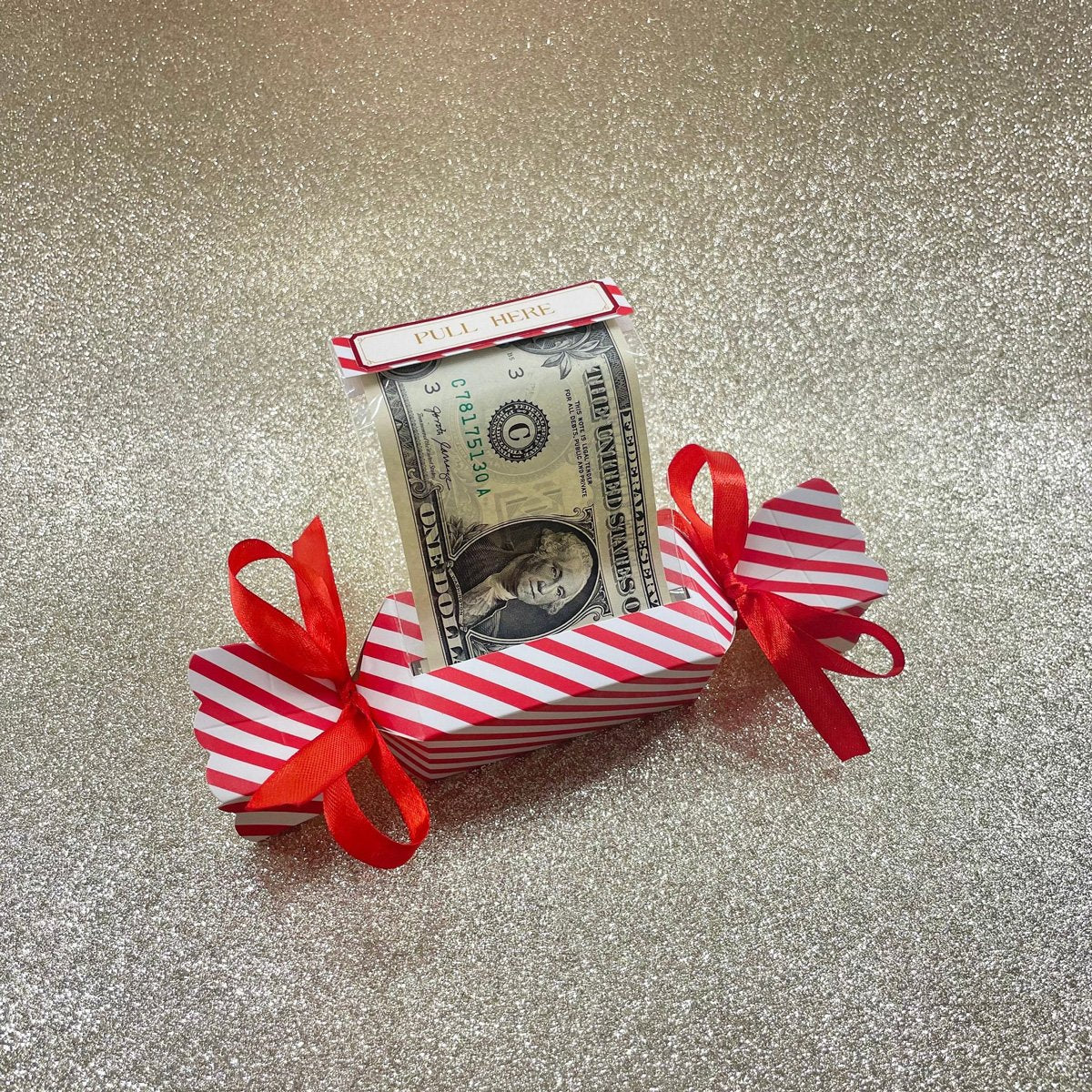 🎁 Christmas Surprise Money Pull Pouch