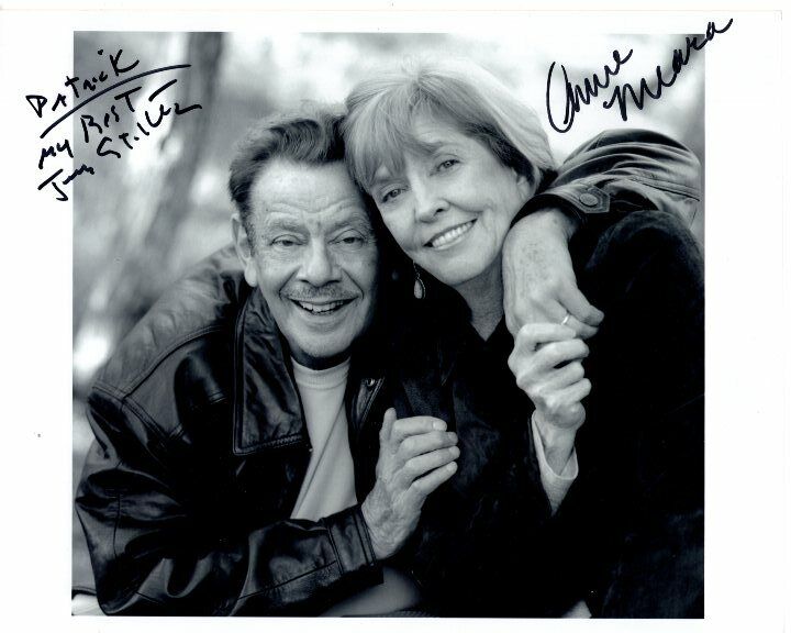 JERRY STILLER and ANNE MEARA Autographed Signed Photo Poster paintinggraph - To Patrick