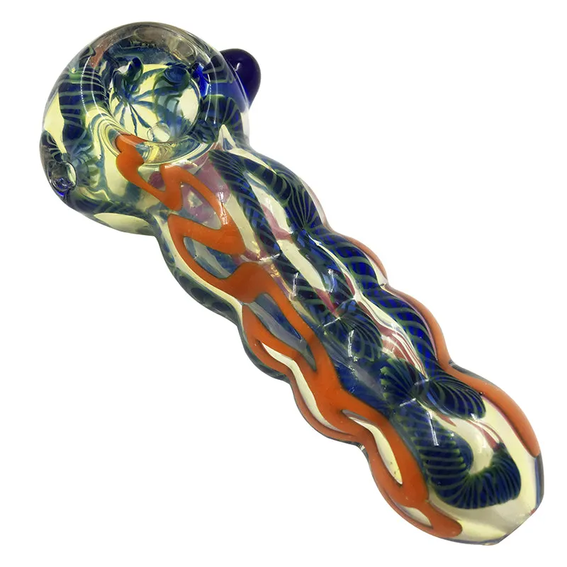Colord Style Fumed Spoon Fumed Spoon for Tobacco Smoking
