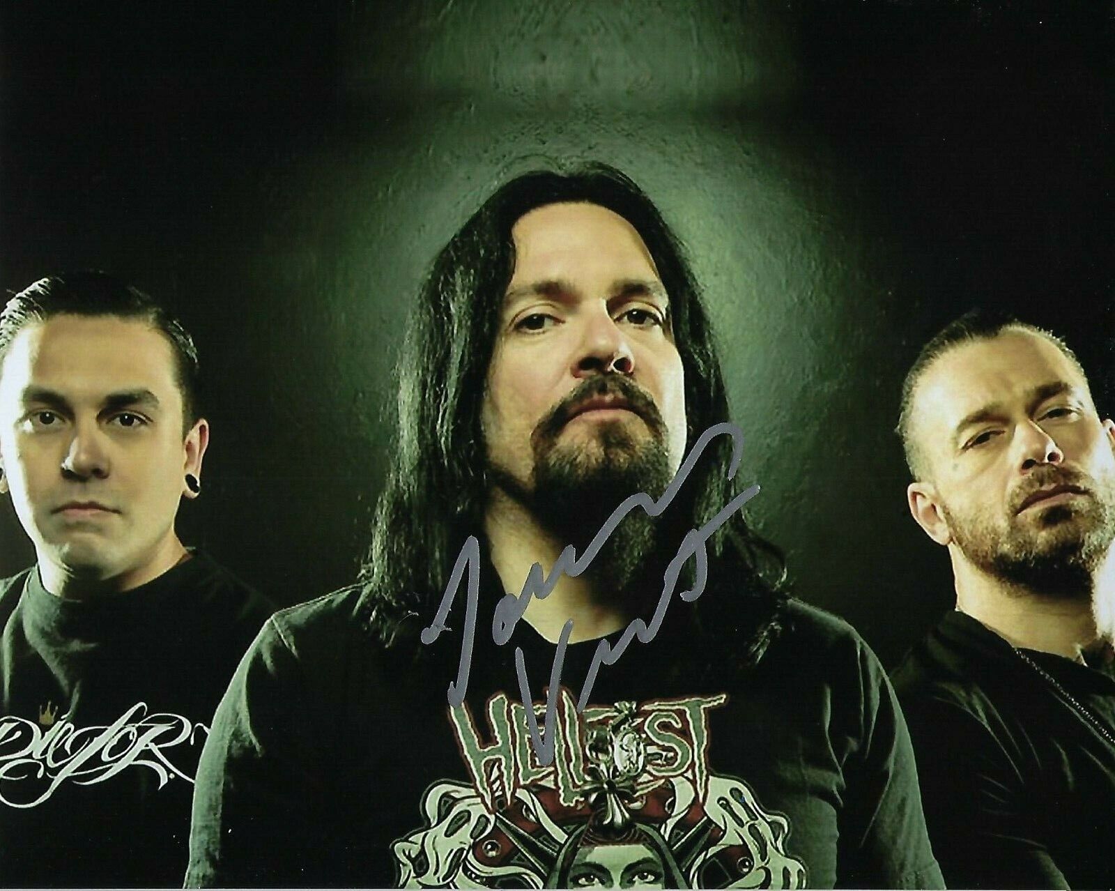 GFA Prong & Danzig Metal Star * TOMMY VICTOR * Signed 8x10 Photo Poster painting PROOF T11 COA