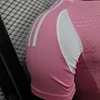 Joyfball 2025 Player Version Argentina pink Football Shirt 1:1 Thai Quality（The player version jersey is a bit tight, please pay attention to the size selection）