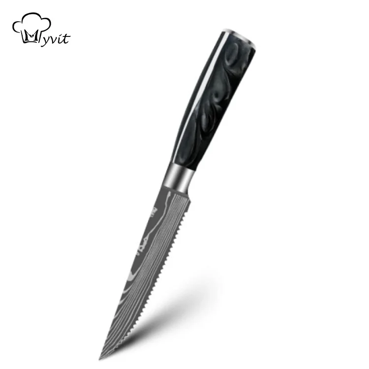 Steak knife Stainless steel serrated beef knife Table knife