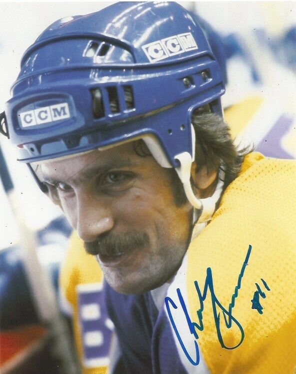 Los Angeles Kings Charlie Simmer Autographed Signed 8x10 Photo Poster painting COA B