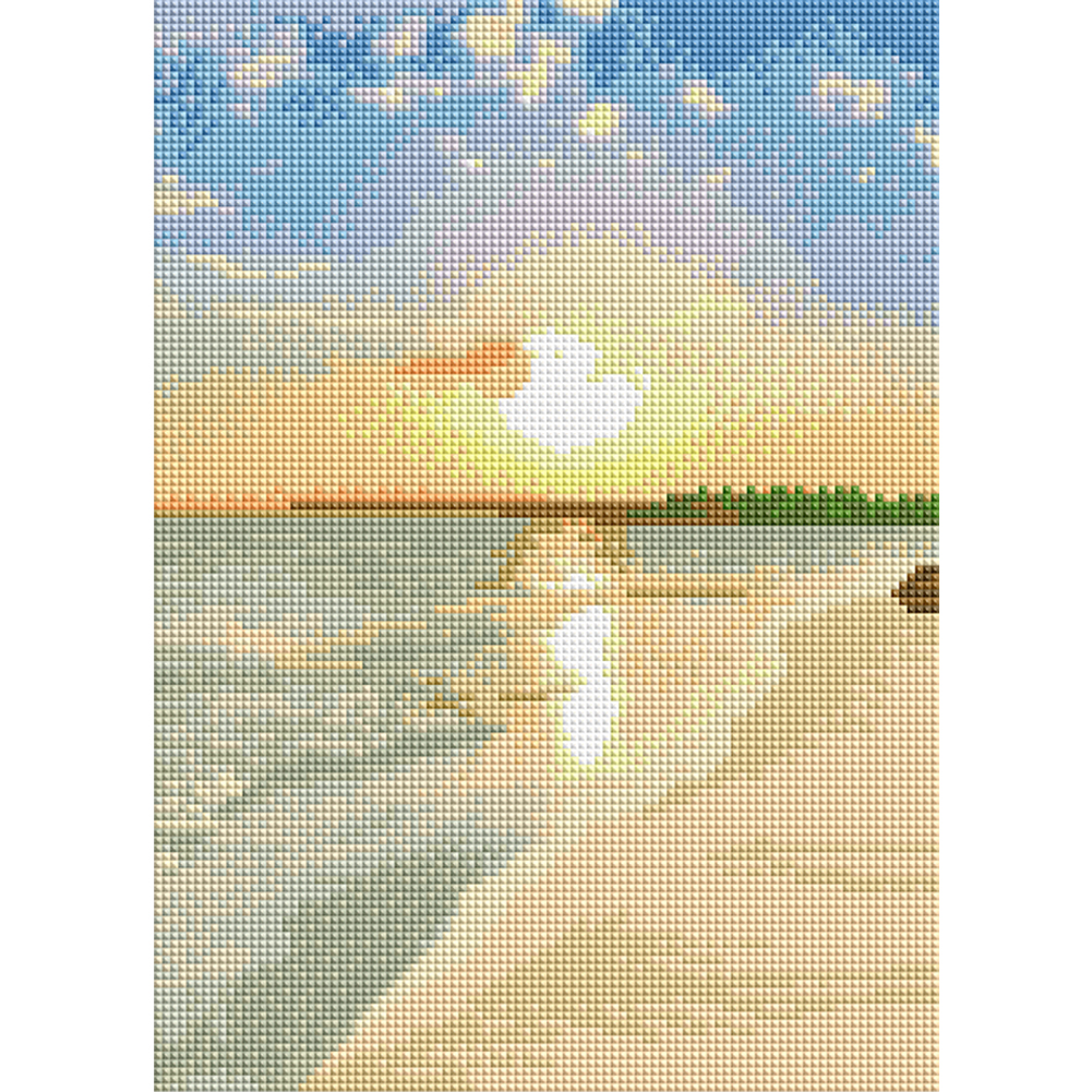 

Sea Beach - Square Drill Diamond Painting - 30*40CM, 501 Original