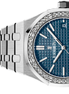 Silver 904L Steel Blue Dial - Watch - 37mm