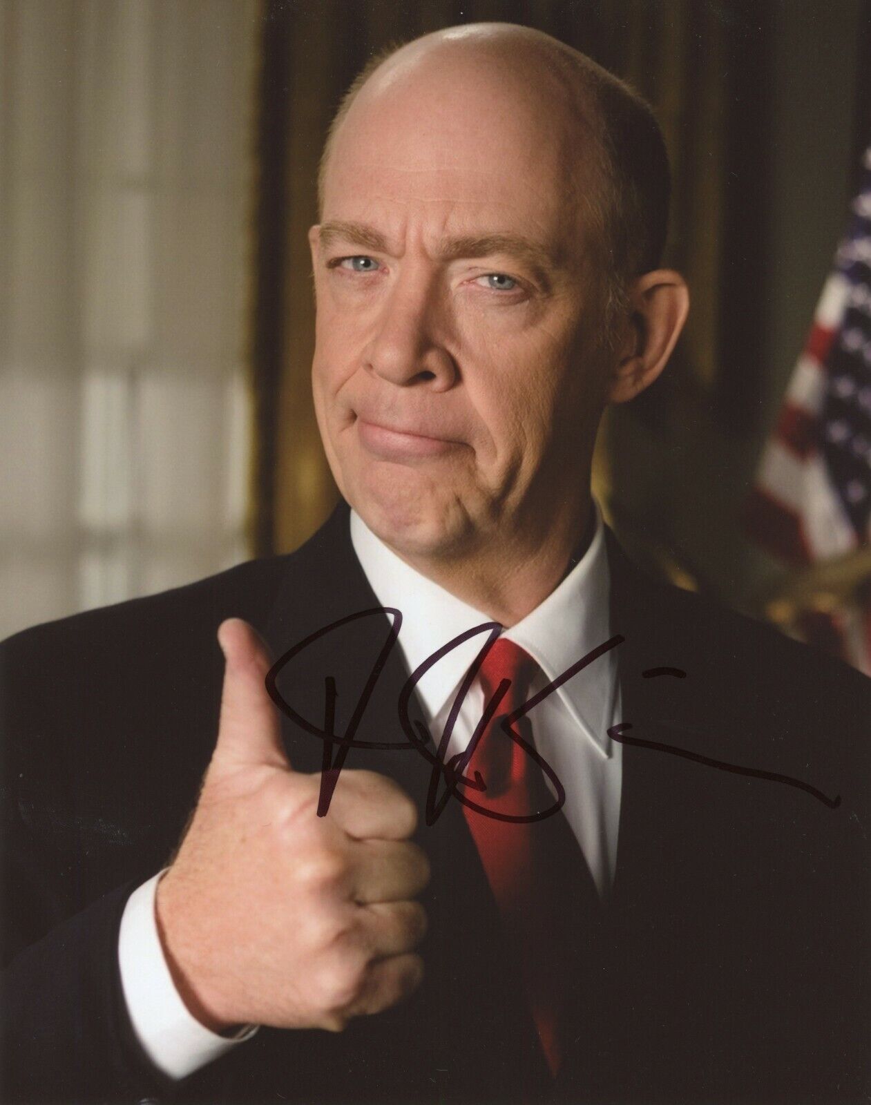 JK SIMMONS Authentic Hand-Signed WHIPLASH