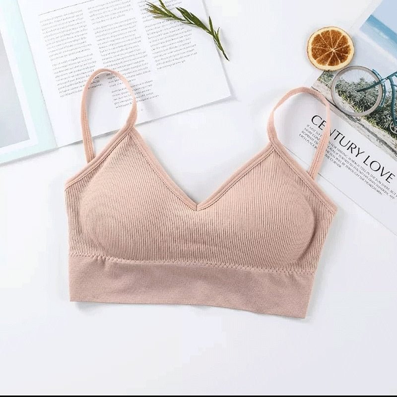 Women's Tube Tops Brassiere Women's Sports Bra Push Up Underwear Tops Seamless Sports Top Sexy Lingerie Female Tops Girl Bra