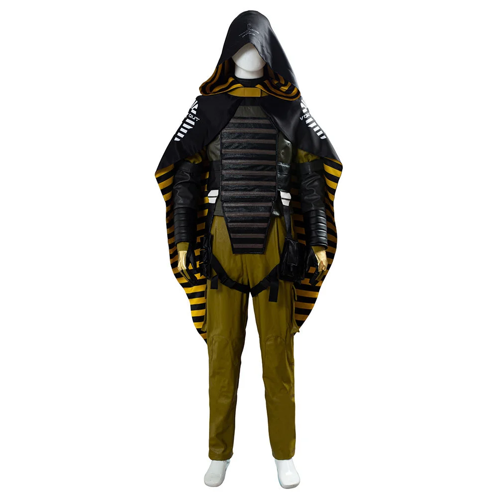 Game Death Stranding Homo Demens Void Out Cape Higgs Monaghan Suit Cosplay Costume