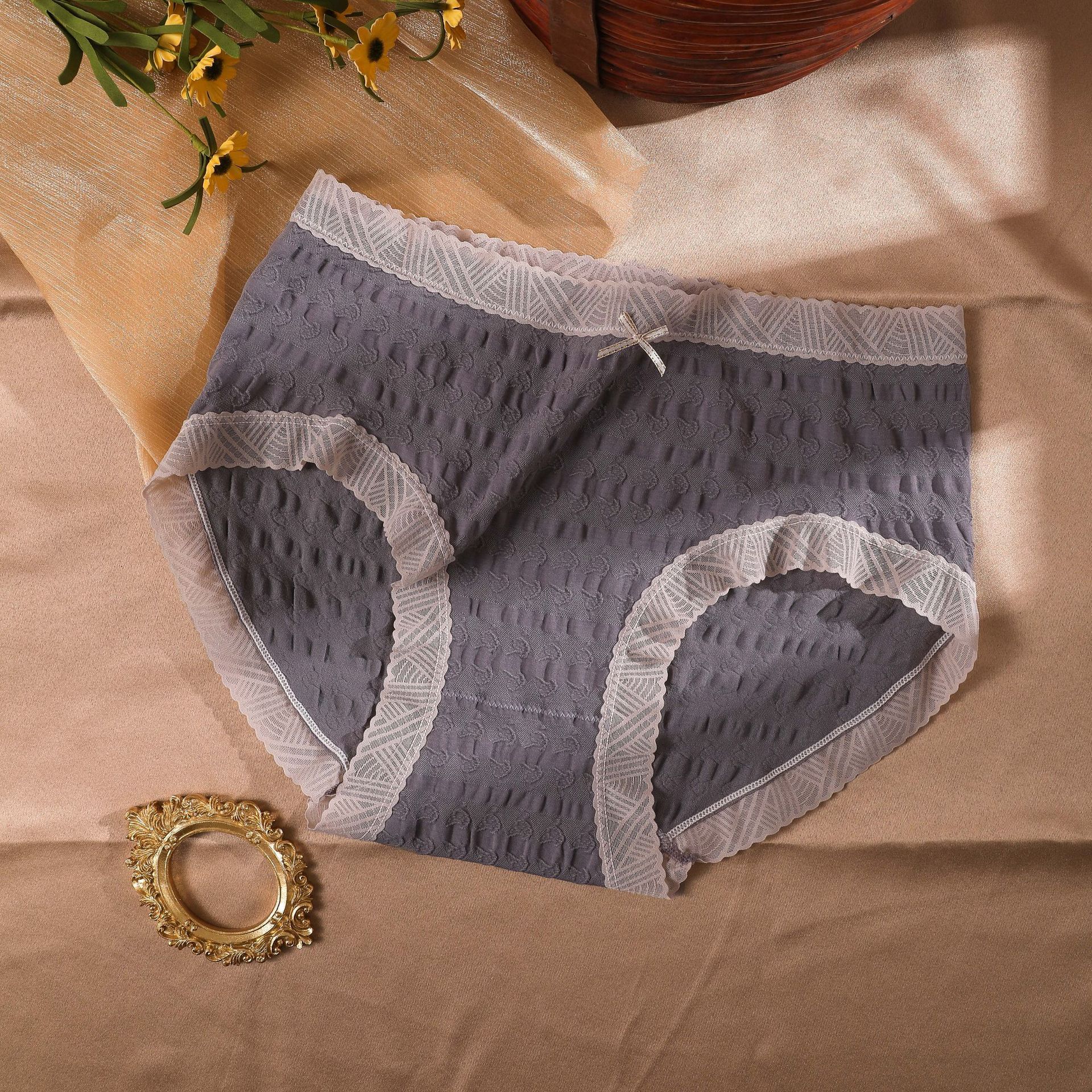  thdmladies Bow Lace Crotch briefs thedmladies