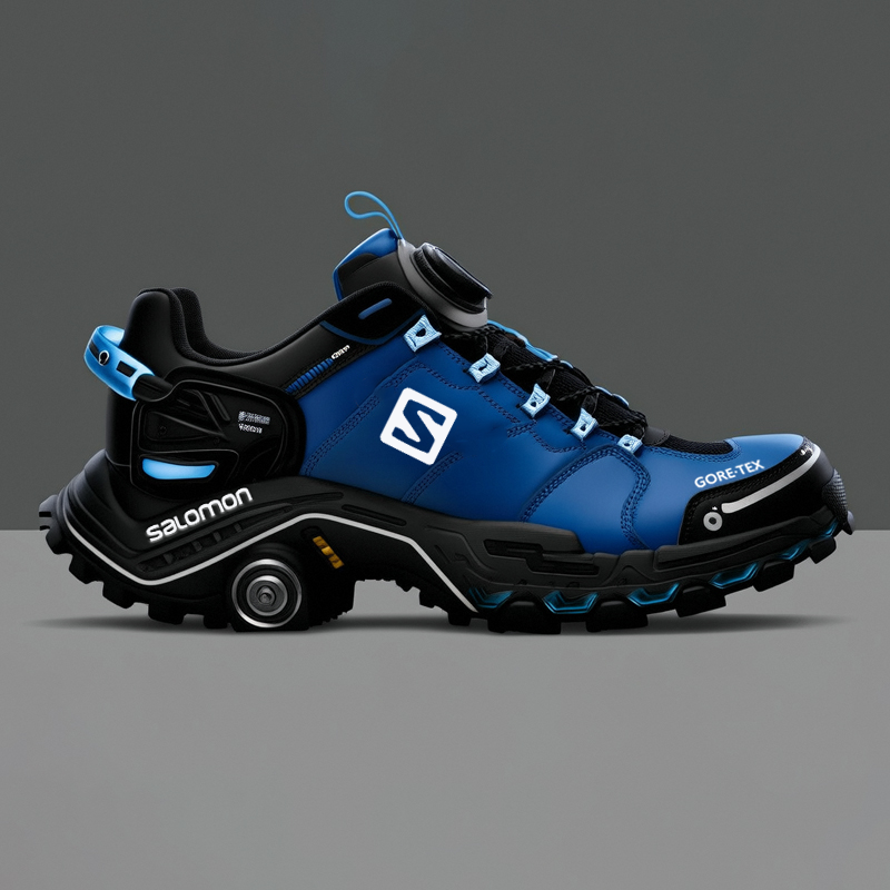 Buty sportowe Salomon® z ochroną palców, odporne na pot i antypoślizgowe