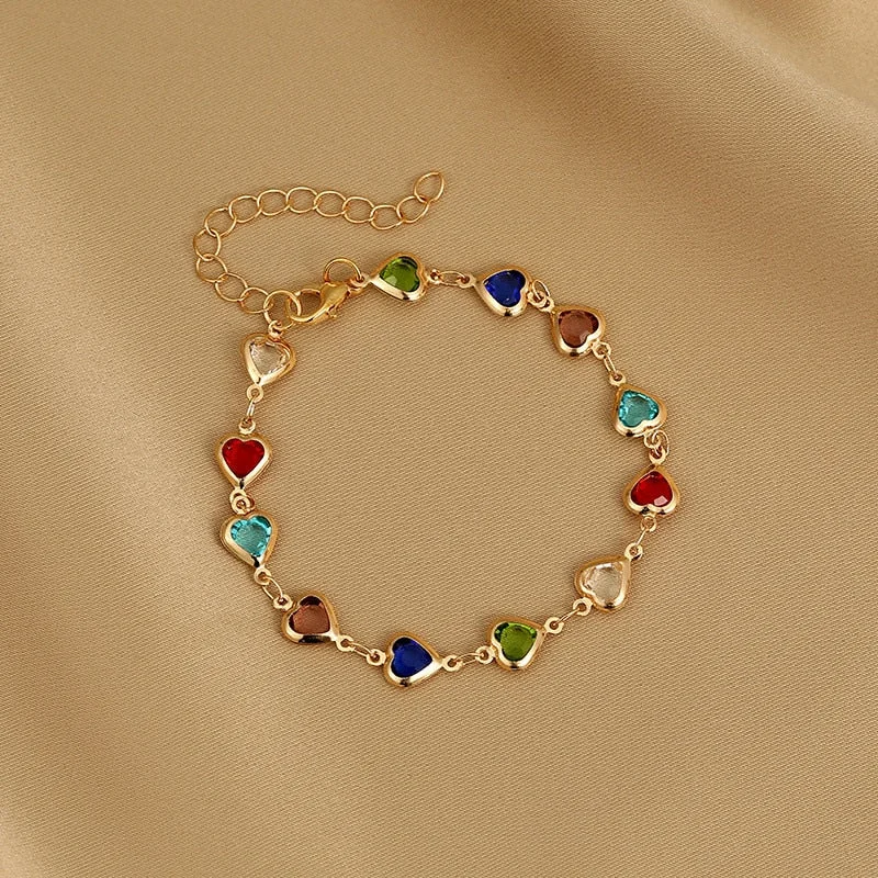 Girls Present Jewelry Accessories Colorful Enamel Bracelet Women Bracelet  Korean Style Hand Chain – the best products in the Joom Geek online store