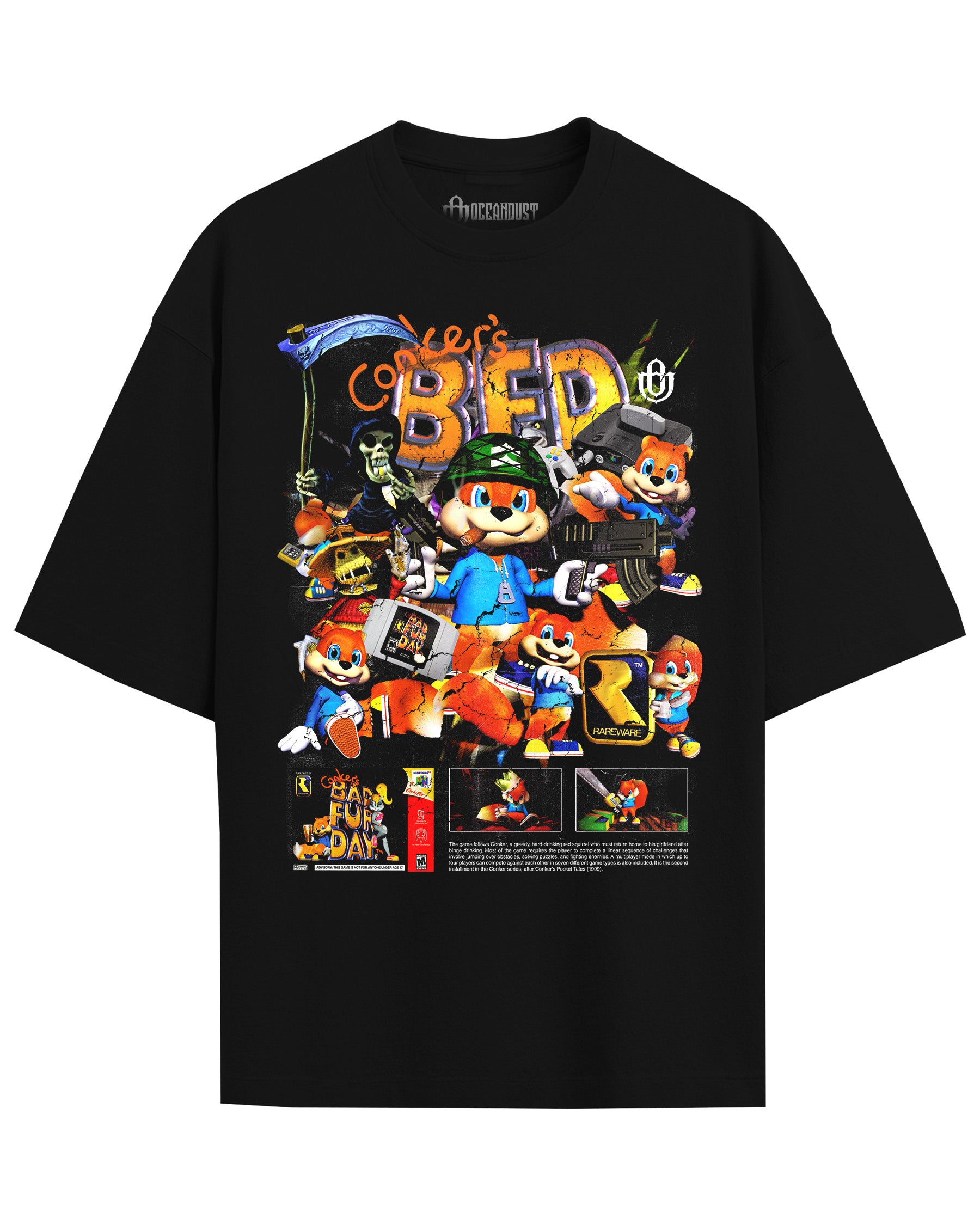 Video Games 'Conker's Bad Fur Day' T-Shirt