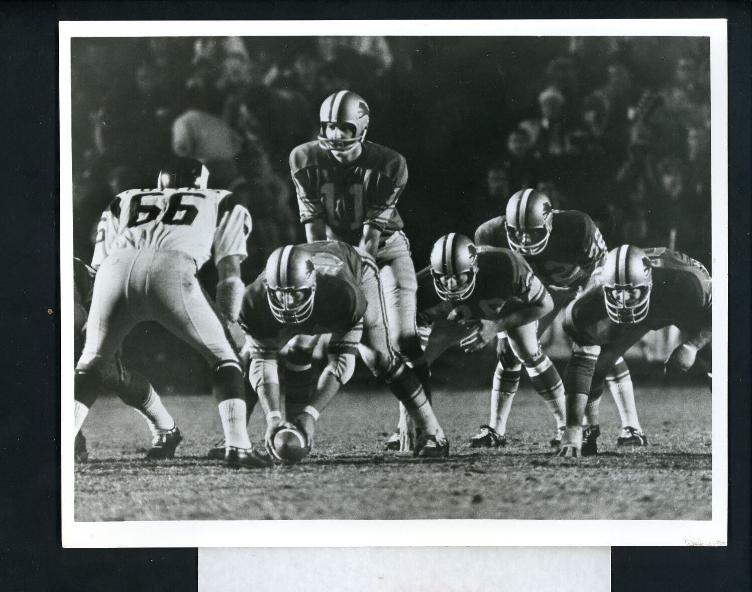 Greg Landry Myron Pattios 1972 ABC Monday Night Football Press Photo Poster painting Lions Rams