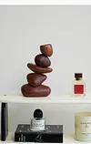 Creative Balance Ornaments To Relieve Stress Original Design Wooden Magnetic Decoration Retro Style Living Room Gift