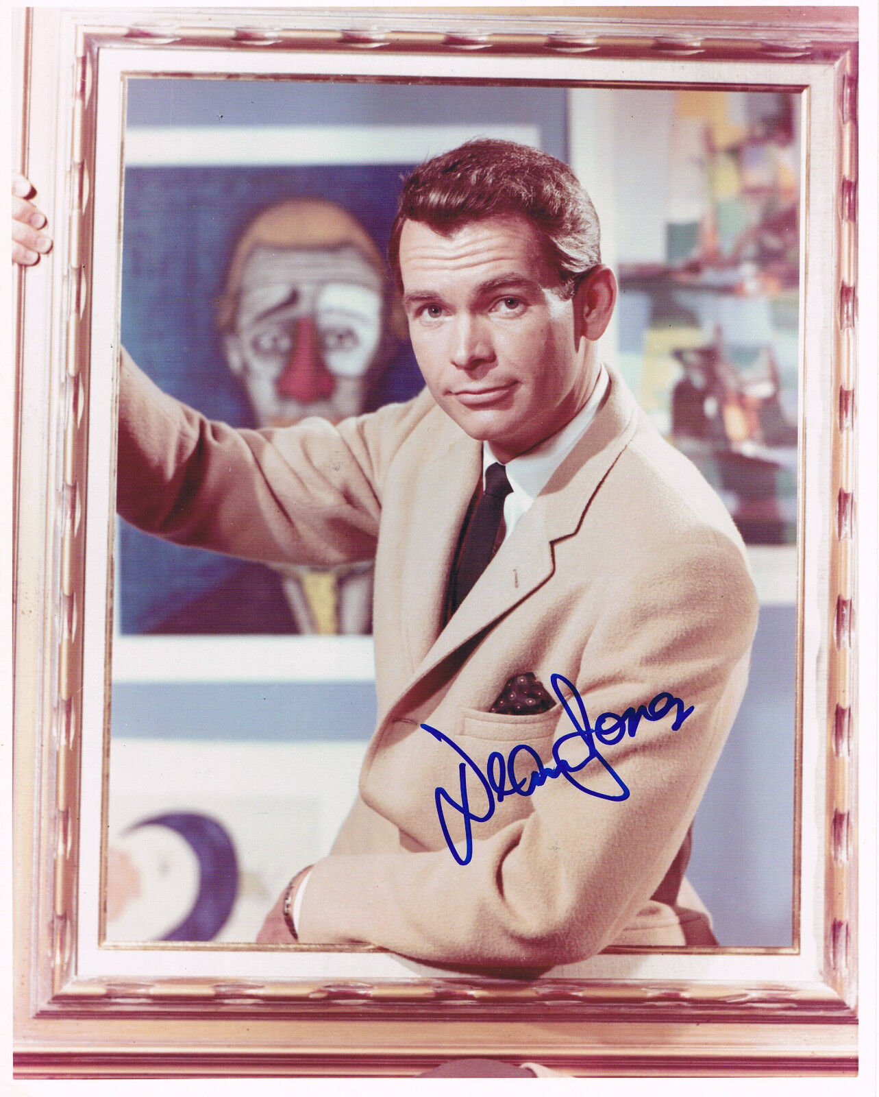 Dean Jones 1931-2015 genuine autograph Photo Poster painting 8x10