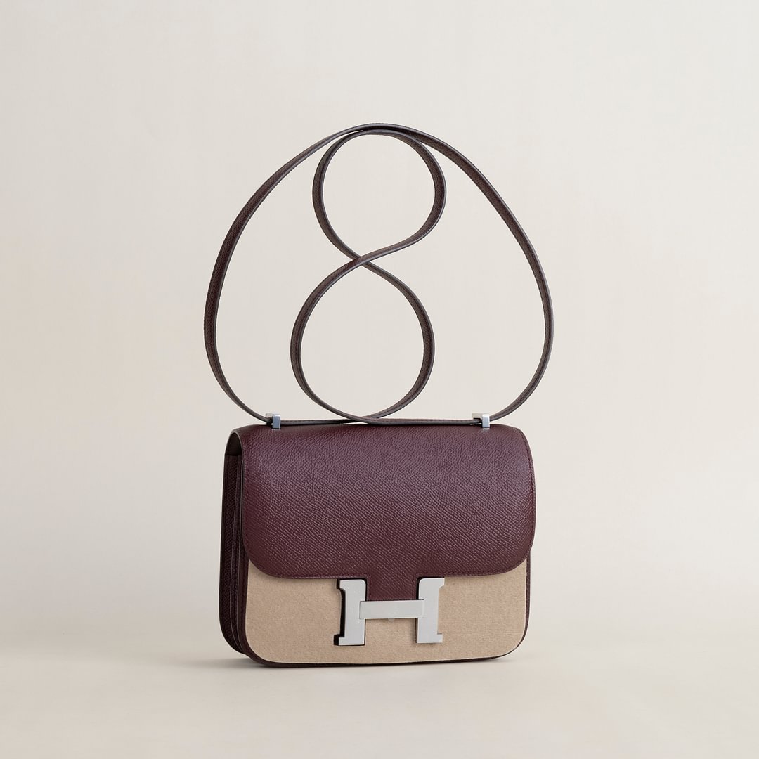 Constance 18CM Epsom 57 Bordeaux PHW