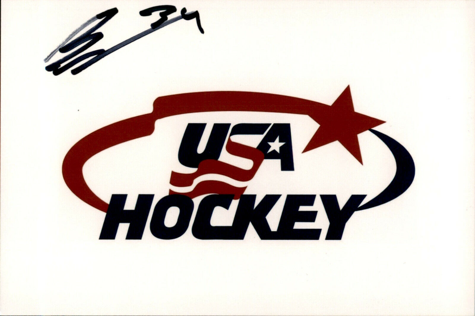 Benjamin Ben Badalamenti SIGNED 4x6 Photo Poster painting TEAM USA / SAGINAW SPIRIT