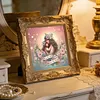 C&acirc;lin m&egrave;re-fille avec une forme sp&eacute;ciale de 5d &agrave; perceuse partielle DIY kits de peinture en diamant pour adultes cadeaux DIY kit d&rsquo;art en diamant 30x30cm