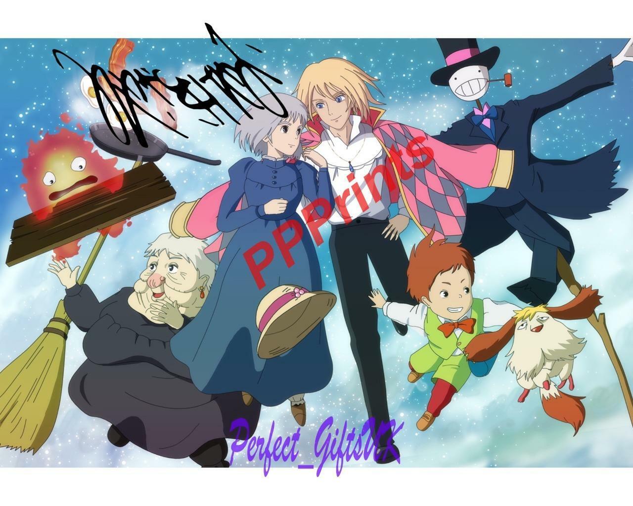 HOWL'S MOVING CASTLE Hayao Miyazaki SIGNED AUTOGRAPHED 10X8 REPRO Photo Poster painting PRINT