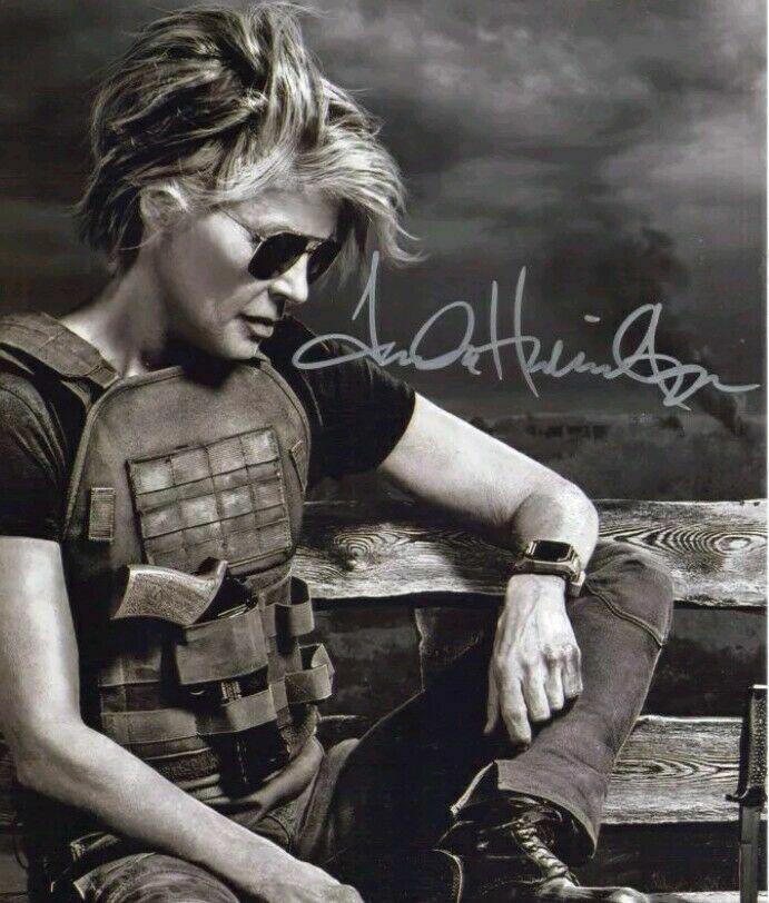 Linda Hamilton Autographed Signed 8x10 Photo Poster painting ( Terminator ) REPRINT