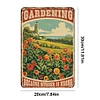 Gardening Because Murder Is Wrong - Metal Tin Signs(8*12Inch/12*16Inch)