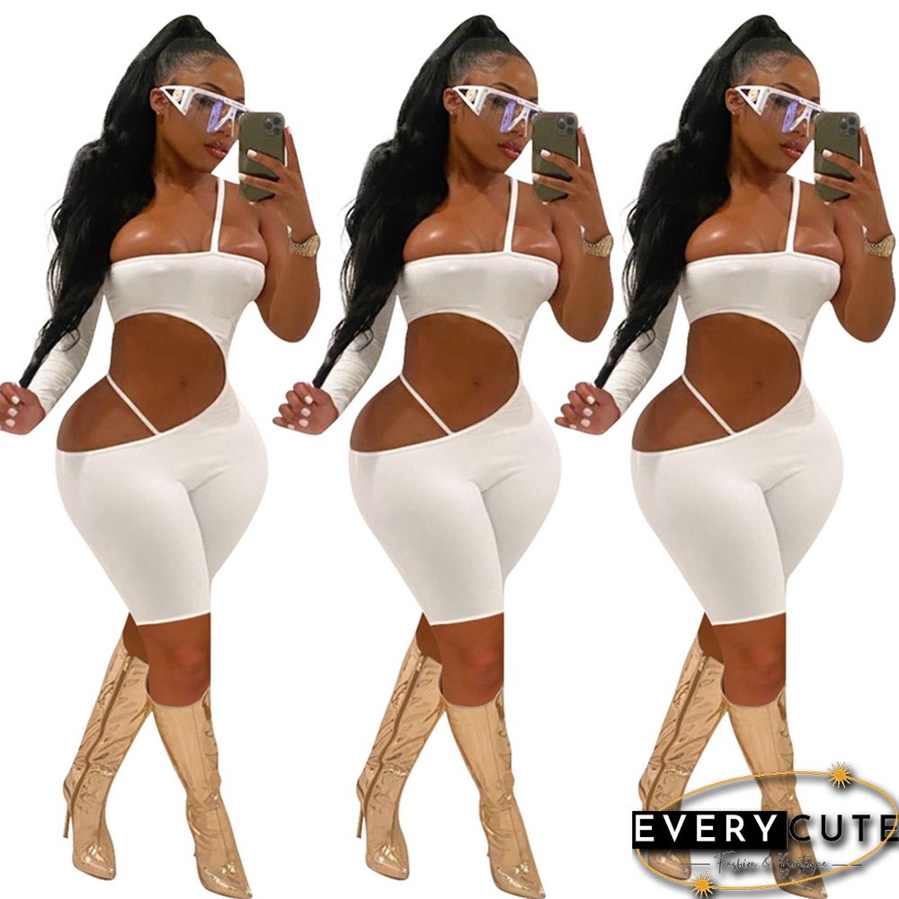 Sexy Jumpsuit Women Party Clubwear Club Outfits Bodycon Rompers Playsuits Summer Shorts