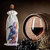DIY Diamond Painting Wine Bags Diamond Art Liquor Bottle Covers Kit(Hummingbird)
