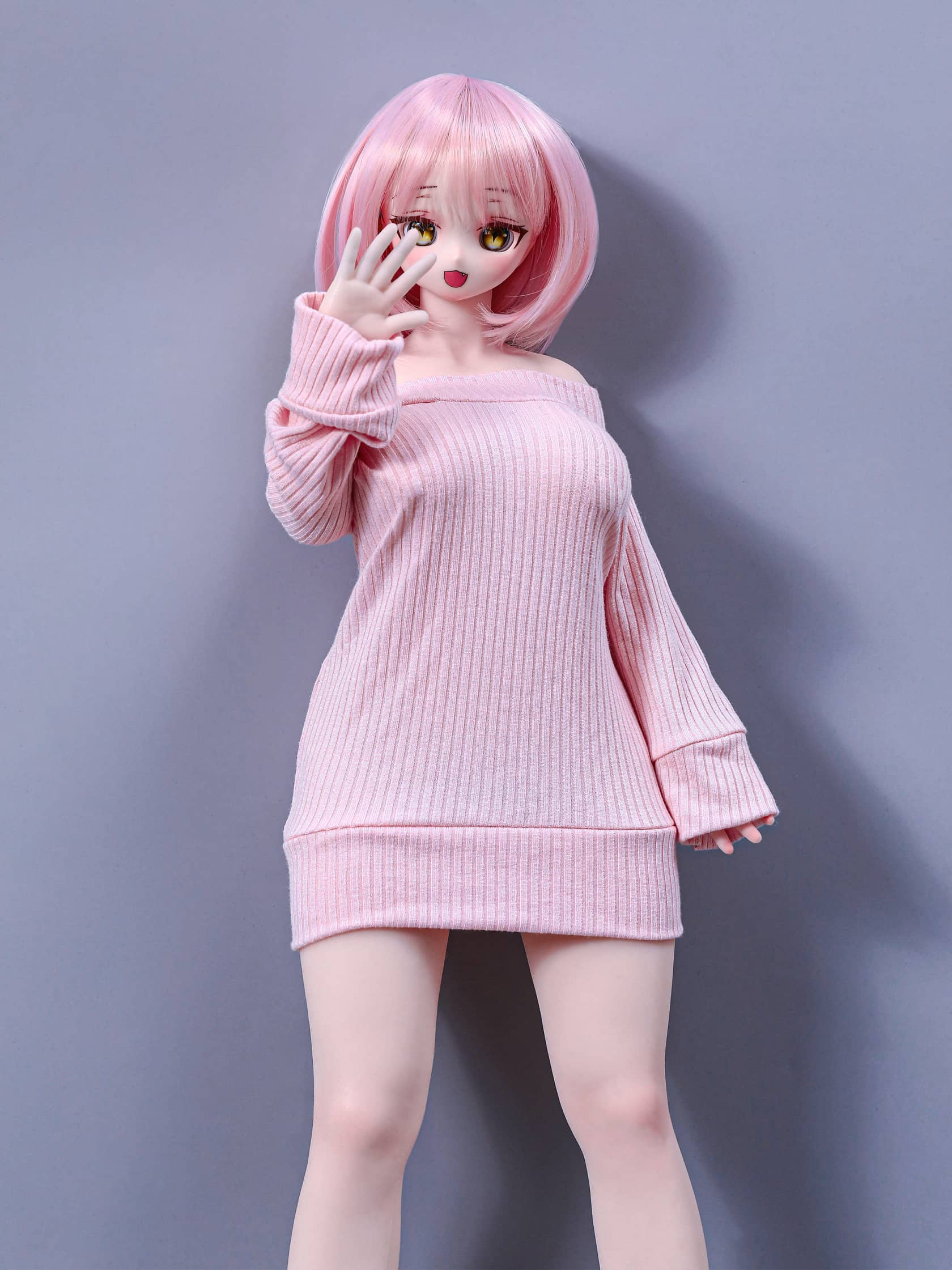 Mini Love Doll J60cm (1.97')P- Thistle (Cinnamon) Silicon body + Vinyl head								 								 (NO.574) CLM Littlelovedoll