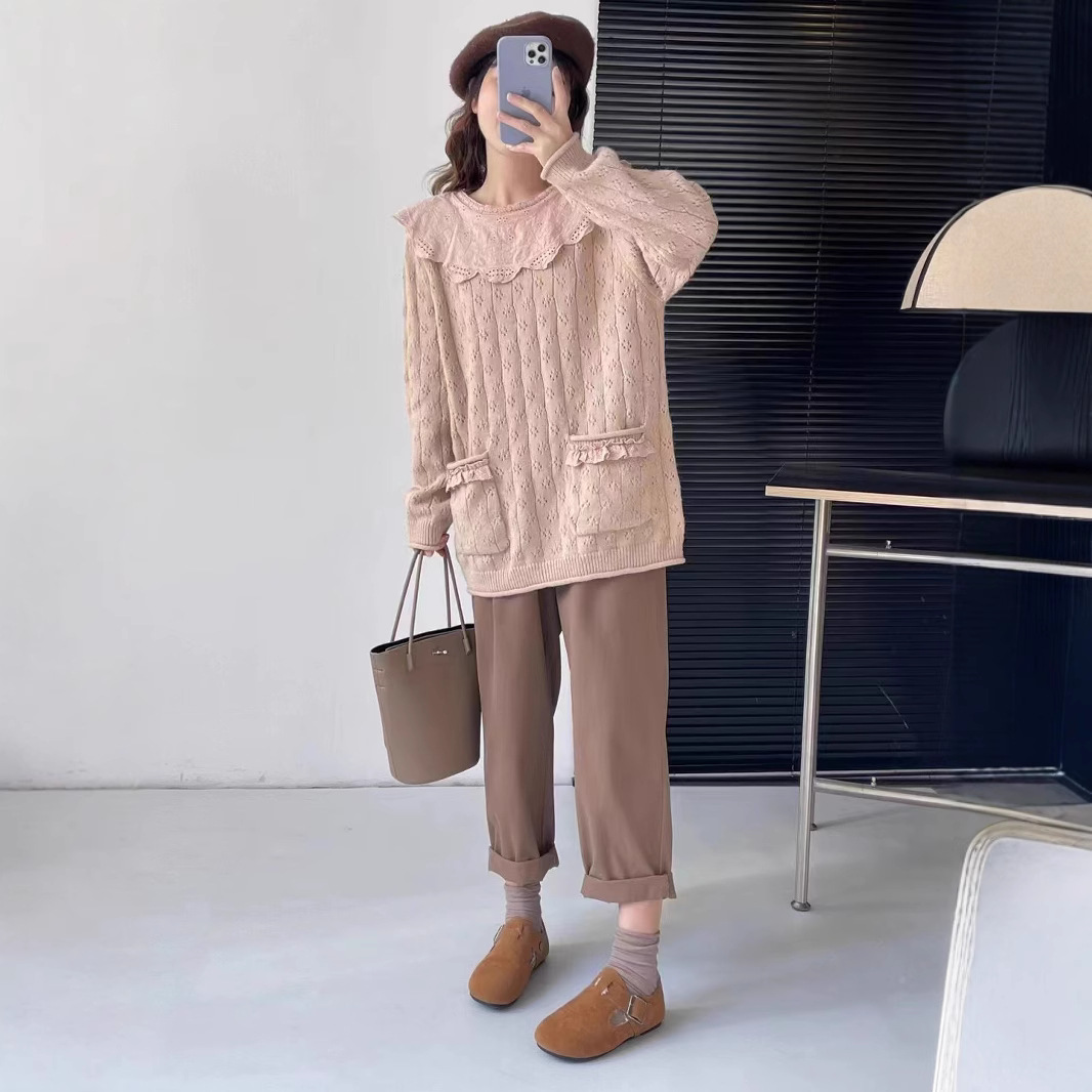 Women Long Sleeve V-neck Graphic Floral Printed Top