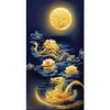 Diamond Painting -DIY Round Drill Bright Moon on The Lake(70*40 CM)
