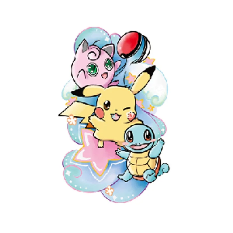 Japanese Cartoon Tattoo Stickers Female Anime Waterproof Cute Sexy Fashion Art Fake Tattoos Lasting Flower Arm Temporary Tattoos