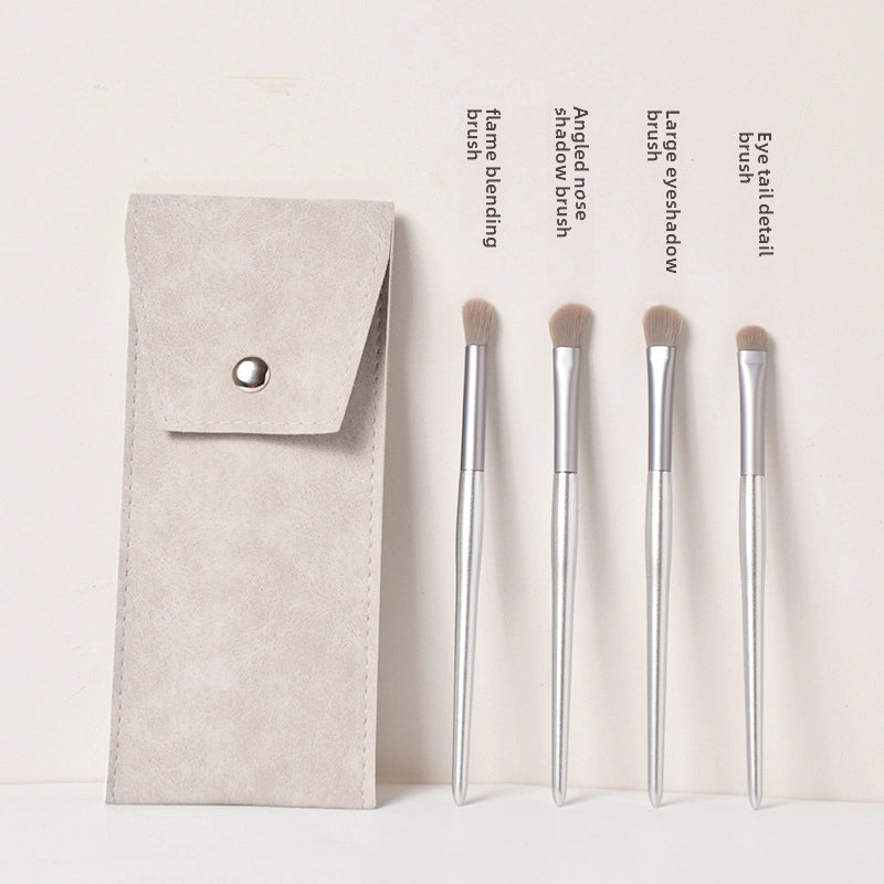 Xinmei Yinxue 4 Eye Shadow Brushes Suit Soft Hair Eye Blooming Brush Details Brush Free Brush Package Cangzhou Makeup Brush