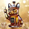 Prank Duck Glass Wine Bottle Middle Finger Whisky Dog Bottle Decanter for Bar