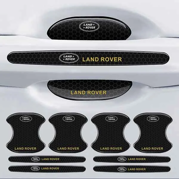 Carbon fiber car door handle cup cover (4PCS)