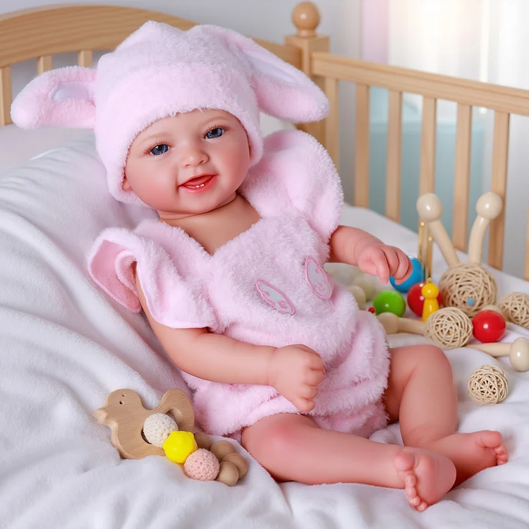 Babeside Smiling Reborn Baby Mia&nbsp;17" Newborn Girl Healing of the Heart