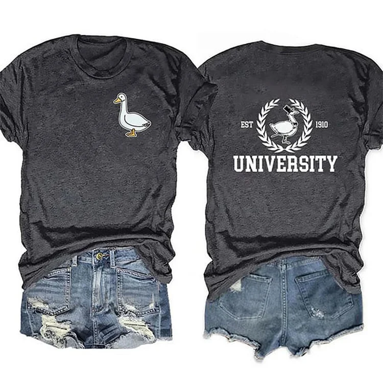 Comstylish Casual Print Short Sleeve T-Shirt
