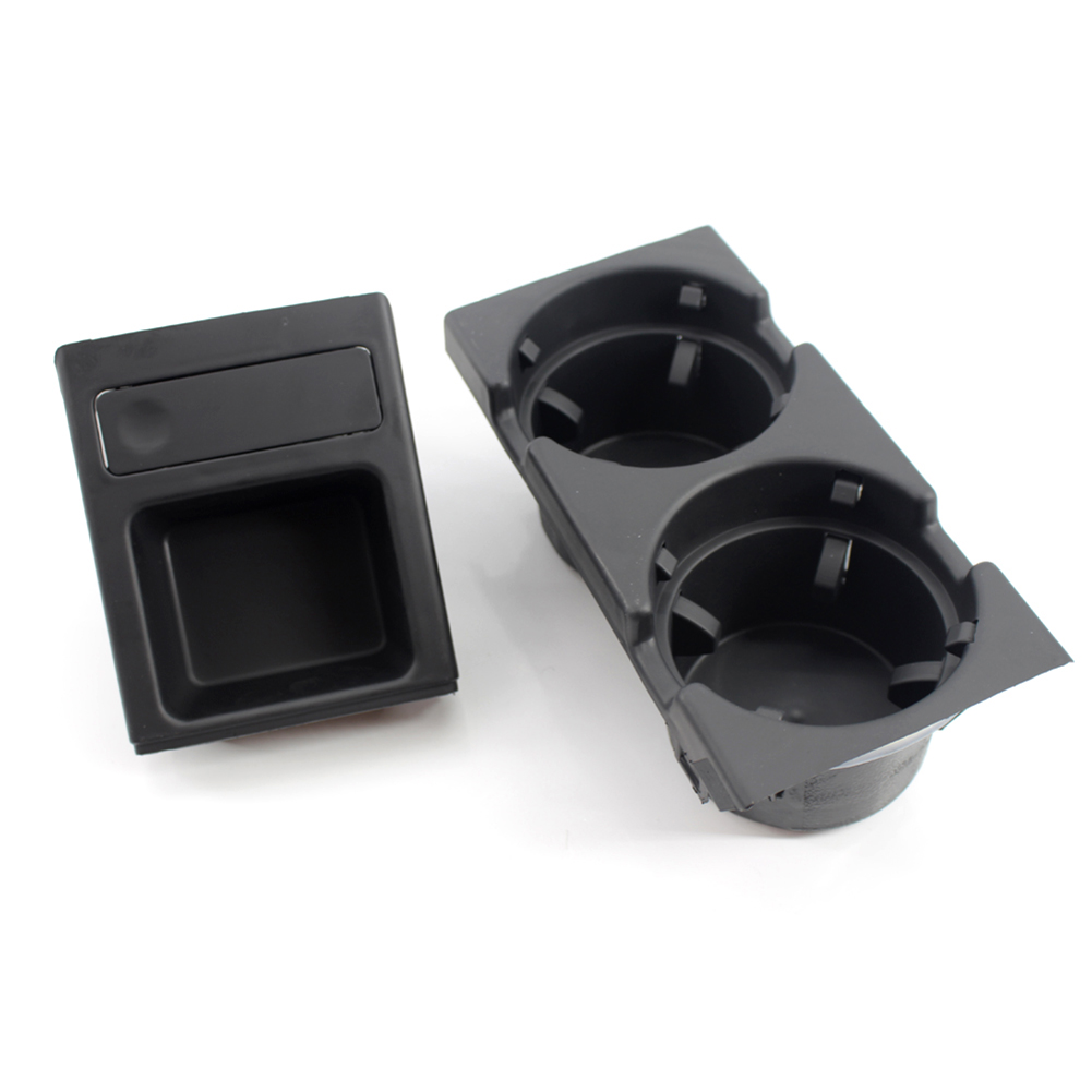 

Center Console Cup Holder with Coin Box Black for BMW E46 3 Series 98-05, 501 Original