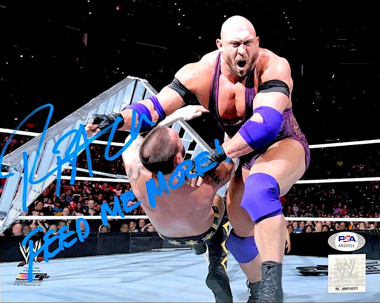 WWE RYBACK HAND SIGNED 8X10 Photo Poster painting FILE Photo Poster painting WITH PROOF AND PSA DNA COA 1