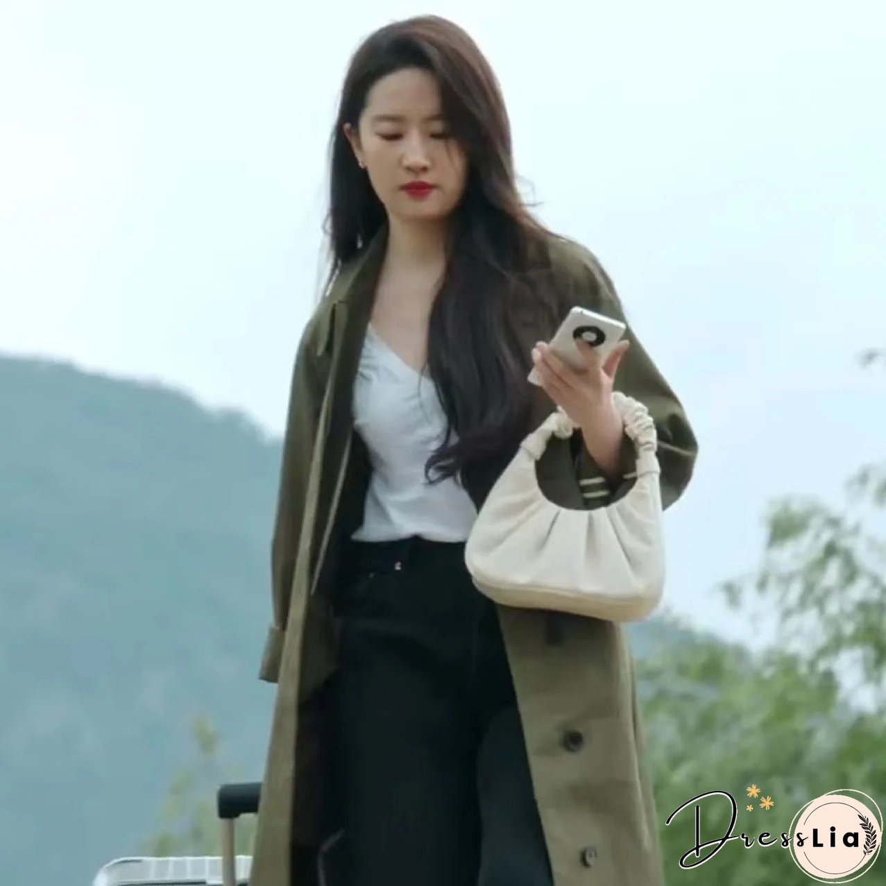 JW Women's Bag Cloud Bag Spring New MiuMiu Bag Gabbi Sheep Pattern Portable Shoulder Bag 2T0 Underarm Bag