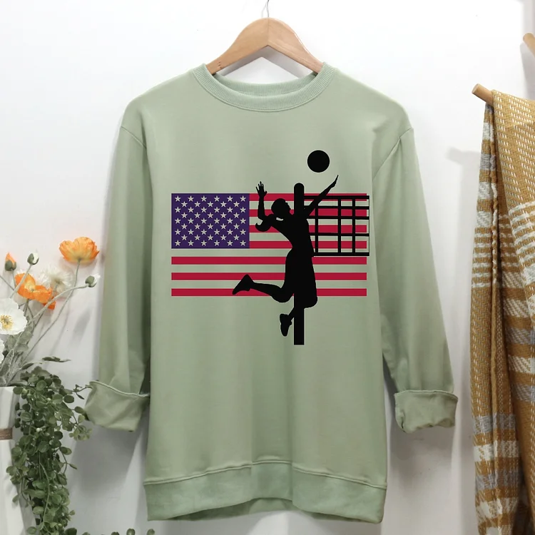 volleyball Women Casual Sweatshirt