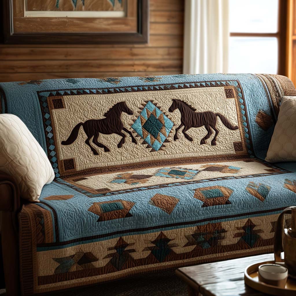 Wild Harmony Quilted Sofa Cover NCU0NT10654 everthome
