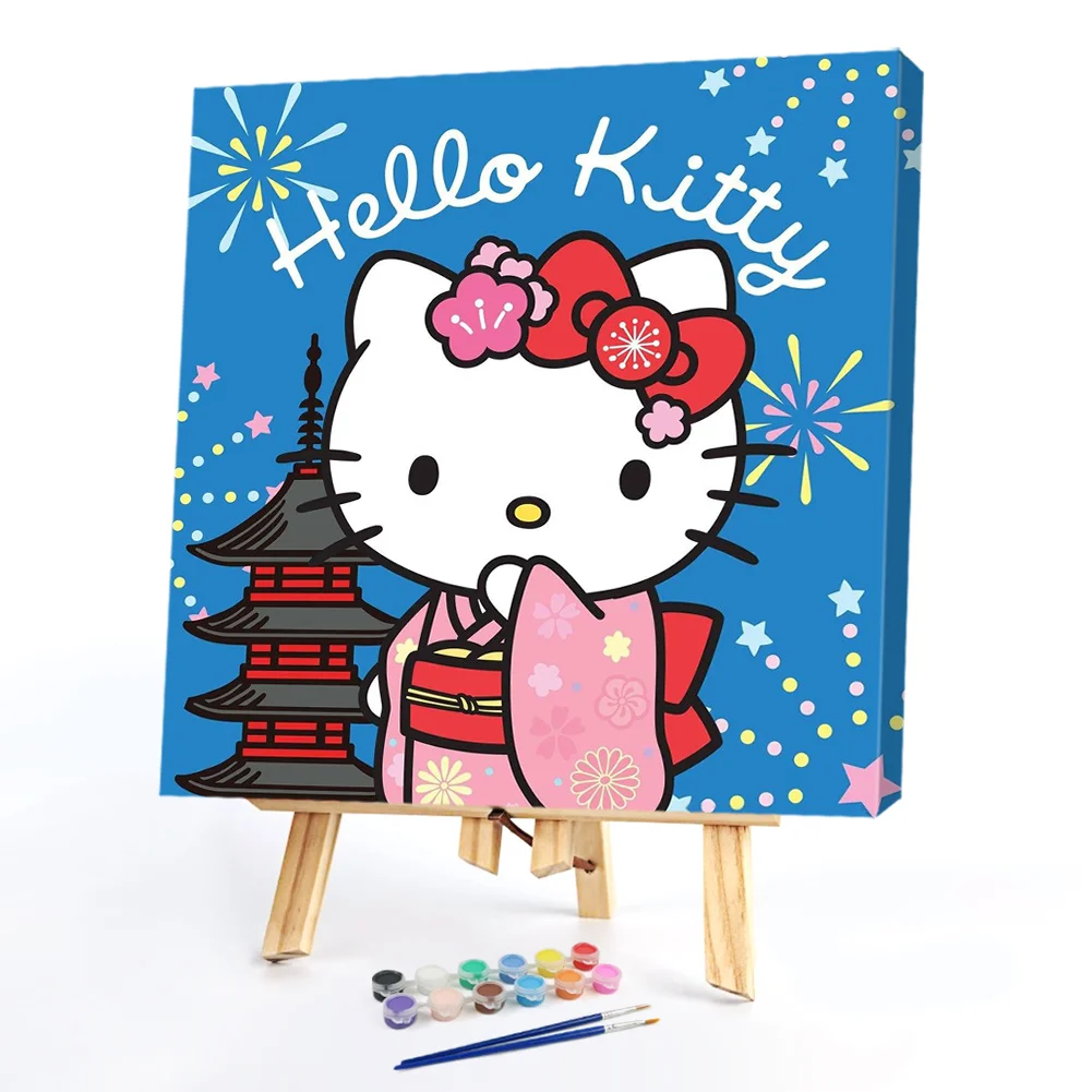 Hello Kitty - Paint By Numbers(20*20CM)