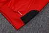 Joyfball 2026 Kids Size Germany Long Zipped Jacket Red Football Jersey 1:1 Thai Quality 