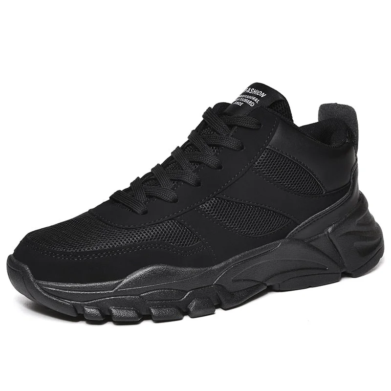 Nine o'clock Stylish Winter Men Plush Shoes Outdoor Anti-skid Male Casual Footwear Warm Lined Lace-up Shoes 2021 New All-match