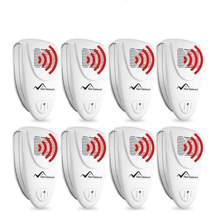 Ultrasonic Rat Repeller - PACK of 8 - Get Rid Of Rats In 48 Hours