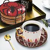 8pcs DIY Diamond Painting Coaster Kit With Holder - Spider