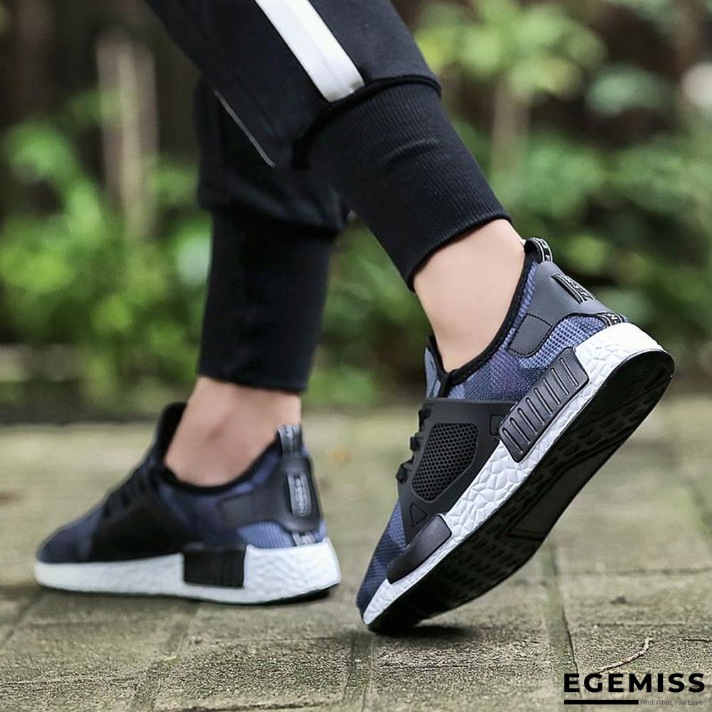 Men Casual Army Green Camouflage Footwear Sneakers Shoes | EGEMISS