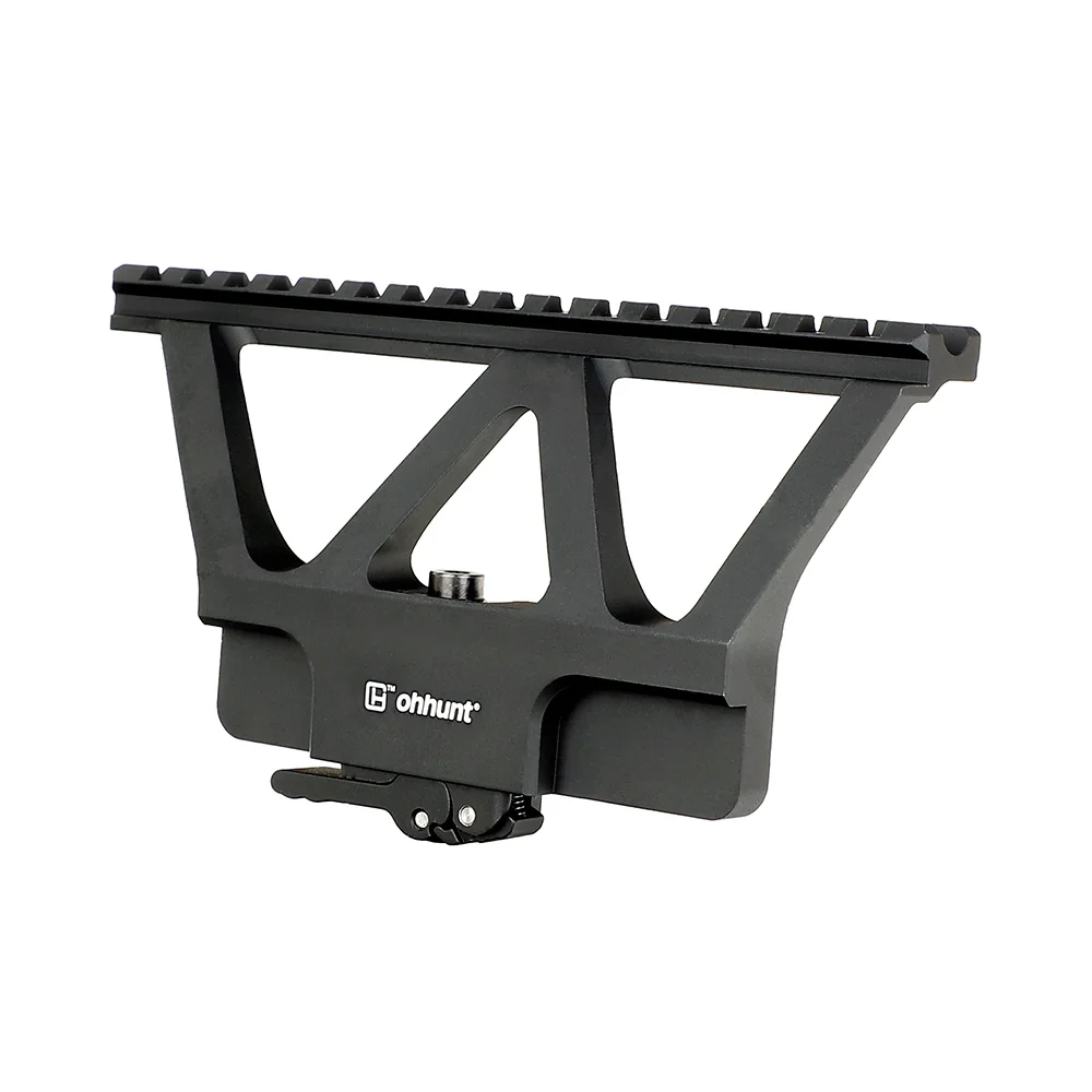 ohhunt® AK Side Rail Scope Mount with Quick Detach System Picatinny for AK47 AK74